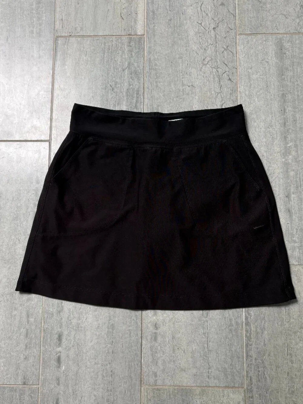 Nike Golf Dri-FIT Tennis Pickleball Skort Black Size Medium